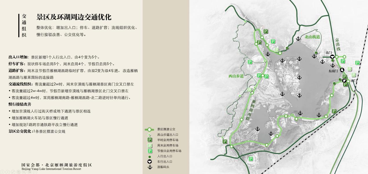 景区及环湖周边交通优化