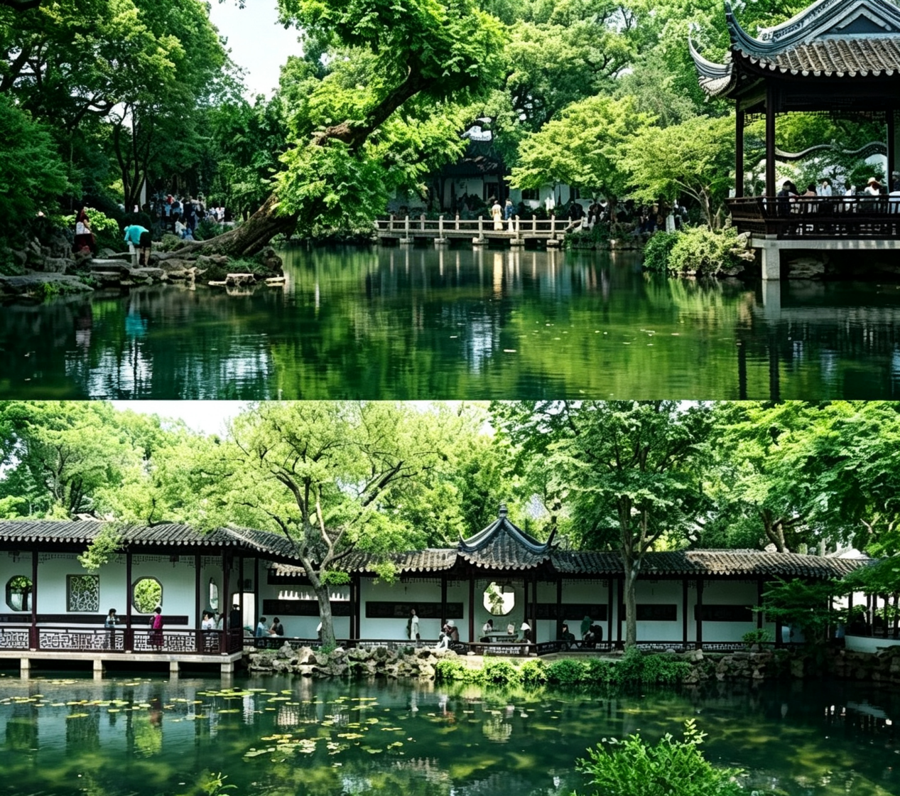 拙政园绿意园林